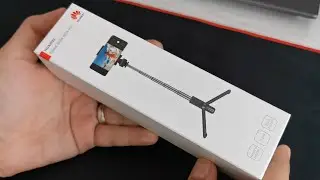 Huawei CF15 Pro (AF15 Pro) Tripod Selfie Stick - unboxing, test and review