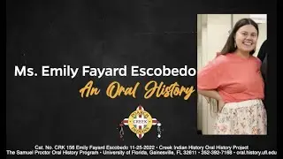 An Oral History With Ms. Emily Fayard Escobedo, Atmore, Alabama, November 25, 2022