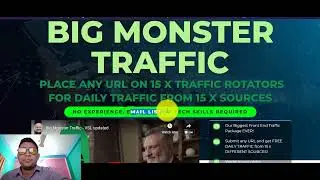 Big Monster Traffic Review | Get Free DAILY TRAFFIC from 15 x DIFFERENT SOURCES!