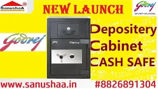Godrej Matrix Locker I Godrej Matrix Depository Safe I Ideal For Cash Counters/Petrol Pump/Shops