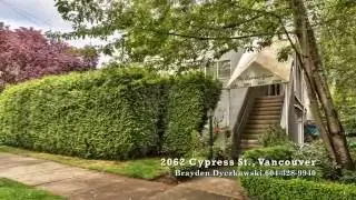 Brayden Dyczkowski  2062 Cypress St., Vancouver