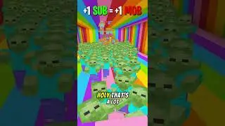 I REGRET Making This MOB Farm! 🫨 #shorts