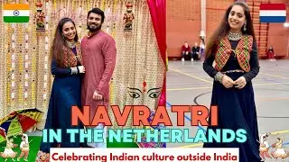 Navratri Celebration in Netherlands | Indian Festival in Eindhoven with Desi Vibes | Flying Europe