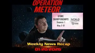 Operation Meteor Report 01/20/2026 | Gundam Card Game News Recap!