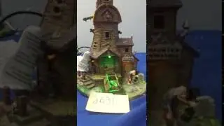 Lemax Spooky Town Haunted Windmill 85667 As-Is 2631