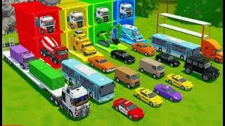 Police Cars, Fire Trucks, Ambulance & Heavy Equipment Heading to Garage &ndash; FS22