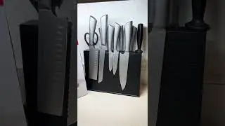 Kitchen knife set. SCHMIDT Elite series. 14 piece set.