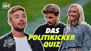 Fußballwissen-Duell zwischen Turid Knaak, Tommi Schmitt und Christoph Kramer | Studio Schmitt
