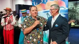 John Lasseter surprise appearance at D23 EXPO