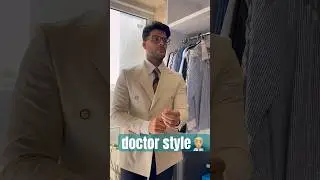 How to wear doctor style? 👌🏼😅 #goodvibes #fashion #menstyle