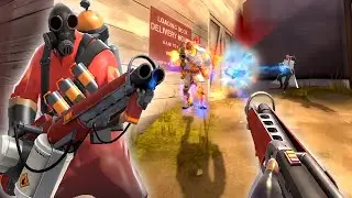 Team Fortress 2 Classic Pyro Gameplay