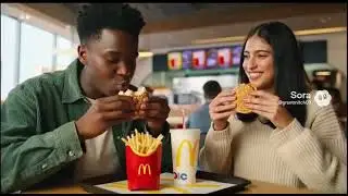 McDonald&rsquo;s Chicken Nugget Burger Commercial