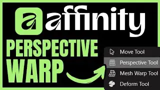 How To PERSPECTIVE WARP In Affinity Designer (QUICK & EASY) 2026