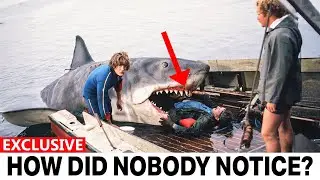 This Scene Is Not Edited, Look Closer At This ''Jaws'' Mistake