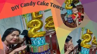 DIY  Candy Cake Tower / Candy Tower ideas | Rose Cabierra 🌹