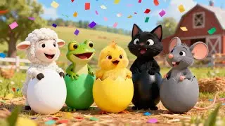 &ldquo;Learn Colors With Eggs on the Farm! 🌈 Fun Kids Song & Animal Surprises&rdquo;#preschoollearning #kids