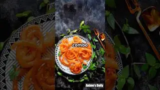 Fafda banao and Eat with Jalebi | Gujrati Snacks @animesdaily365 #shorts #fafdajalebi