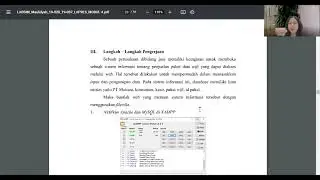 MODUL 4 HOSTING DAN APLIKASI ANDROID 19-020 & 19-037