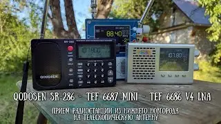 Qodosen SR-286 - TEF 6687 MINI - TEF 6686 v4 LNA