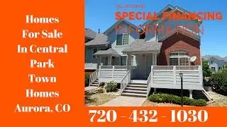 Homes For Sale In Central Park Townhomes Aurora CO
