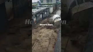 Hazara town heavy rain #foryou