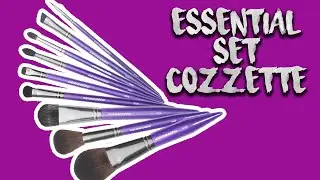 Set de brochas de Cozzette, ESSENTIAL 9pcs de Cozzette | Industrial Beauty