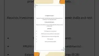 Balance of Payment! #economics#competitive exam.
