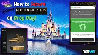 How To Score Disney Golden Moments NFTs on VeVe Drop Day! Disney Drop Tips, Tricks & Techniques