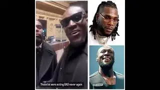 Burna Boy x Stormzy link up at the British Fashion Awards #Shorts