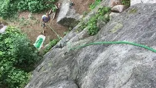 FELSKLETTERN bei ca. 35 GRAD | Inntalklettergarten