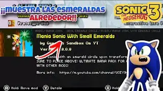 (Mania With Small Emeralds mod) sonic 3 A.I.R android