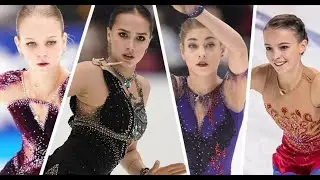Финал Гран-при 2019. А.Трусова, А.Щербакова, А.Косторная, А.Загитова. П/П. (07.12.2019)