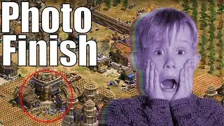 AoE2 - Insane Photo Finish Sudden Death!