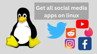 How to Setup Web Apps on Linux. Get Apps for any Social Site