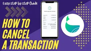 WHALEFIN - HOW TO CANCEL A TRANSACTION