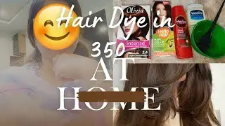 TRENDY BROWN HAIR COLOR WITH OLIVIA+GOLDEN PEARL||TIPS FOR HAIR DYE||OLIVIA REVIEW 