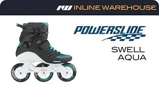 Powerslide Swell 100 Aquamarine Skates 2019