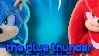 Sonic plush- 🌀THE BLUE THUNDER COLLECTION  ⚡