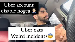 Account disable // uber eats de kuj hadse😨 // #ubereats #canada #students