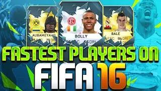 FIFA 16 TOP 20 FASTEST PLAYERS!!