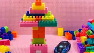 Satisfying DIY Top ASMR/ building blocksblocks games/ lego building fun/#asmr#buildingblocks #lego