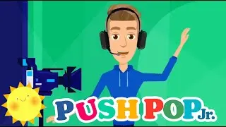 Head, Shoulders, Knees And Toes  |  Push Pop Jr |  Kids Songs  | Learning Songs | Nursery Rhymes