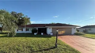 Florida Pool Home UNDER $275K | Canal Lot & Huge Potential in Lehigh Acres!