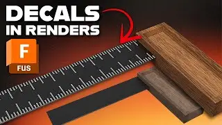 Fusion Decals Tutorial: Add PNG Details to Renders Fast