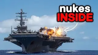 When NUCLEAR Aircraft Carriers Catch FIRE at Sea