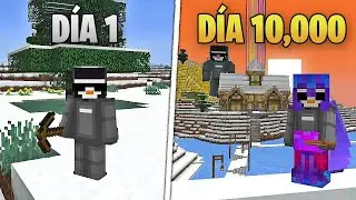 Sobreviv&iacute; 10,000 D&iacute;as en Minecraft HARDCORE