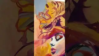 Started a new painting...❤️ #how to paint #artshorts #oilpainting #drawing #painting #portrait