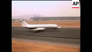 FIRST FLIGHT DOUGLAS D.C.9 JET TRANSPORT   - COLOUR - NO SOUND