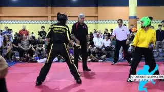 Sarah Derrico vs Amanda Law - Women's Sparring - US Open 2015