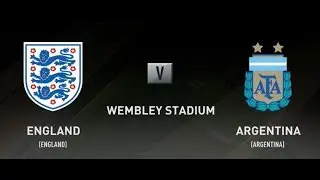 FIFA 18 ENGLAND VS ARGENTINA XBOX ONE GAMEPLAY | NO COMMENTARY